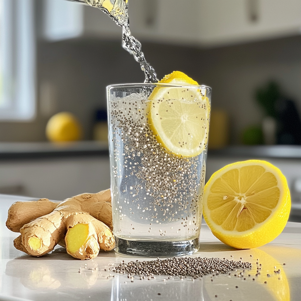 chia seed water ingredients for women over 40