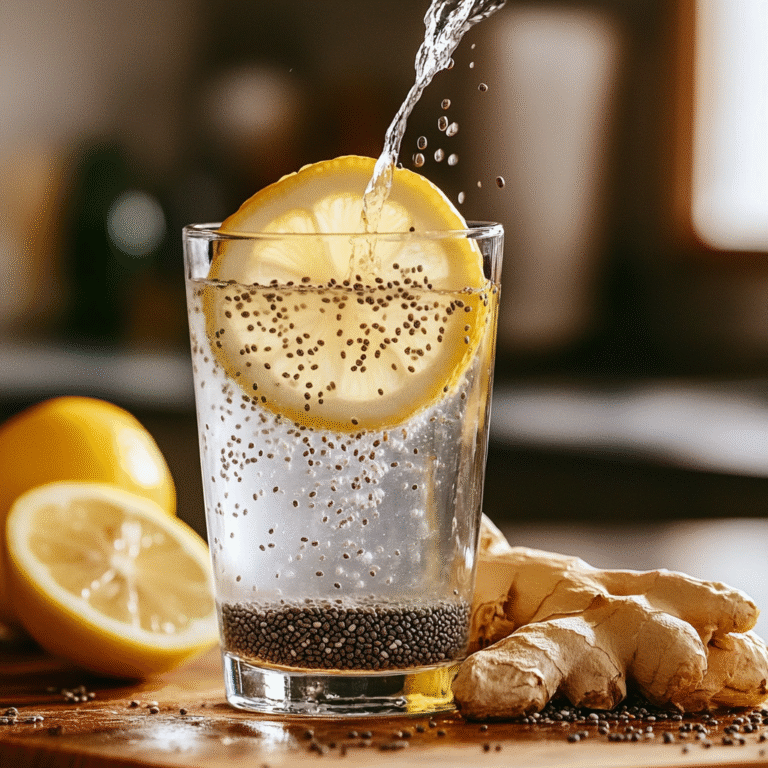 what do chia seed taste like in lemon ginger chia seed water for hydration
