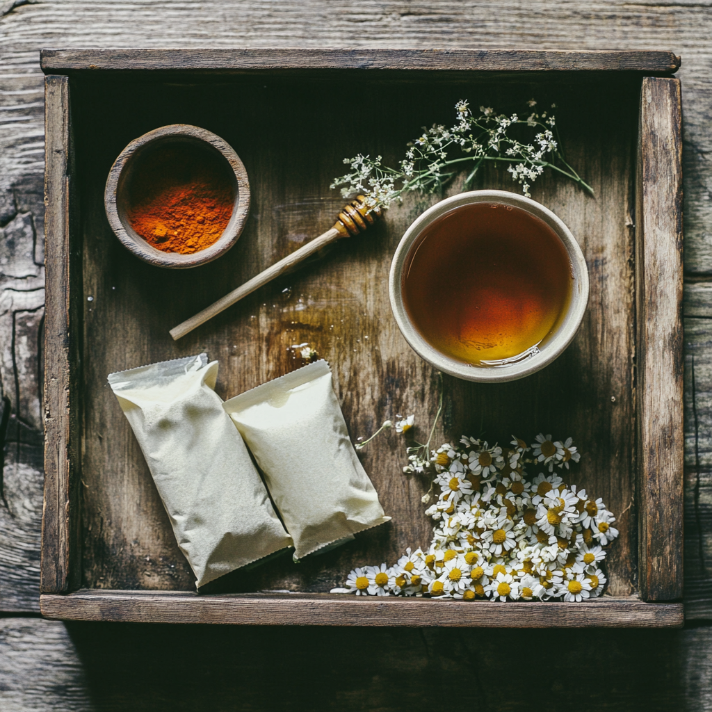 ingredients for rest and burn elixir