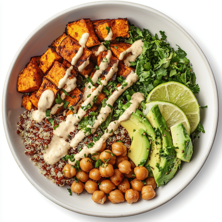 Sweet Potato Bowl recipe card photo