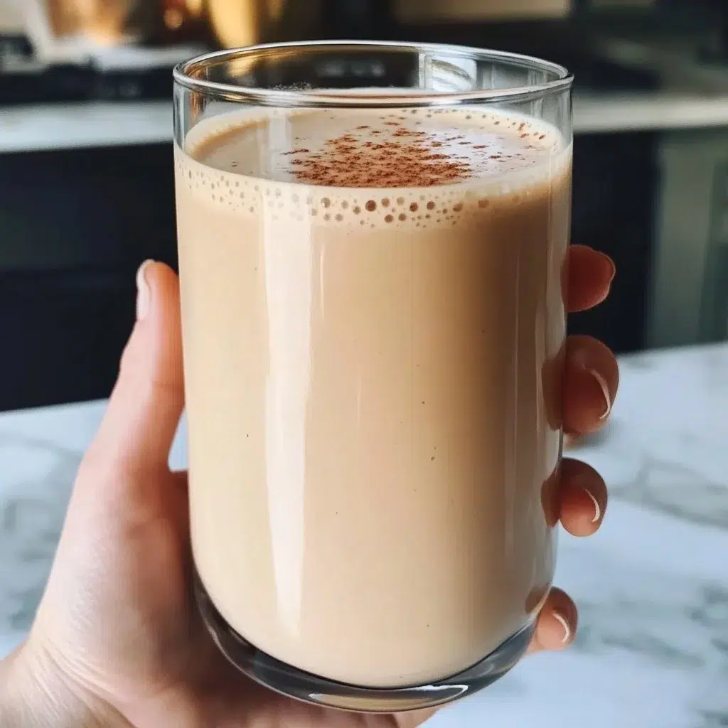 Healthy Coffee Banana Protein Smoothie Recipe