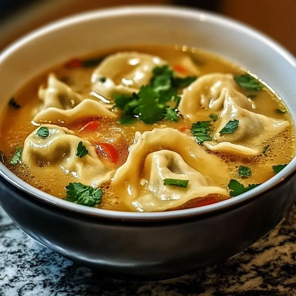 Comforting Thai Potsticker Soup for Cozy Nights In