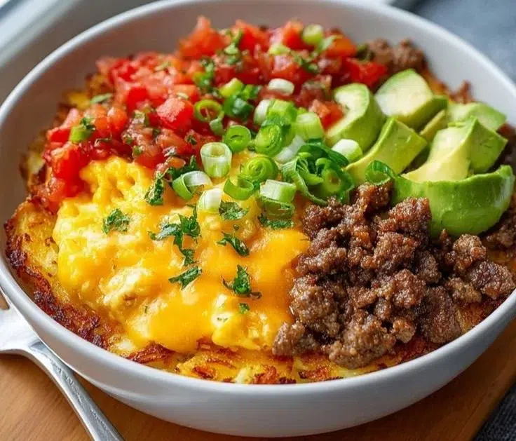 Hash Brown Breakfast Bowls
