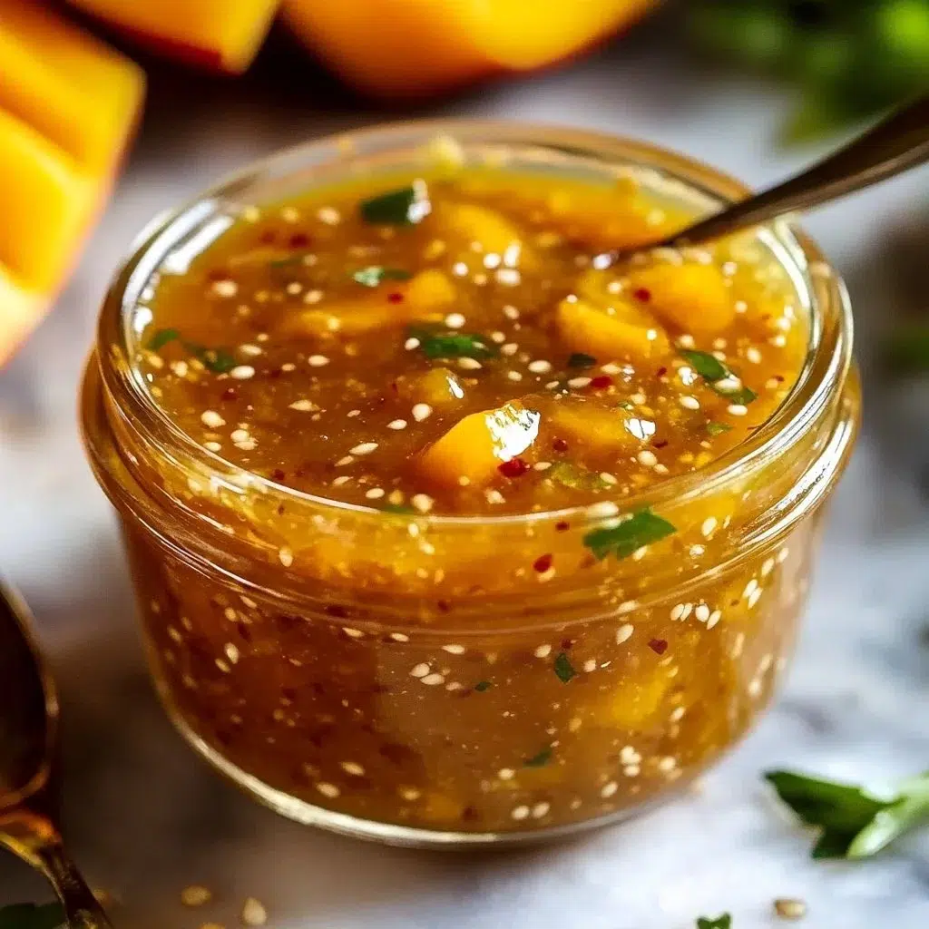 Mango Habanero Honey Garlic Sauce
