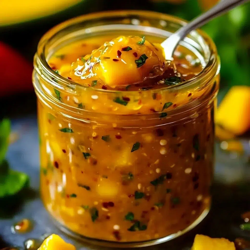 Mango Habanero Honey Garlic Sauce