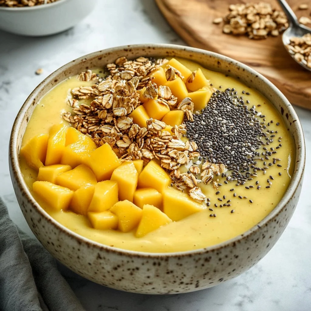 Mango Pineapple Smoothie Bowl