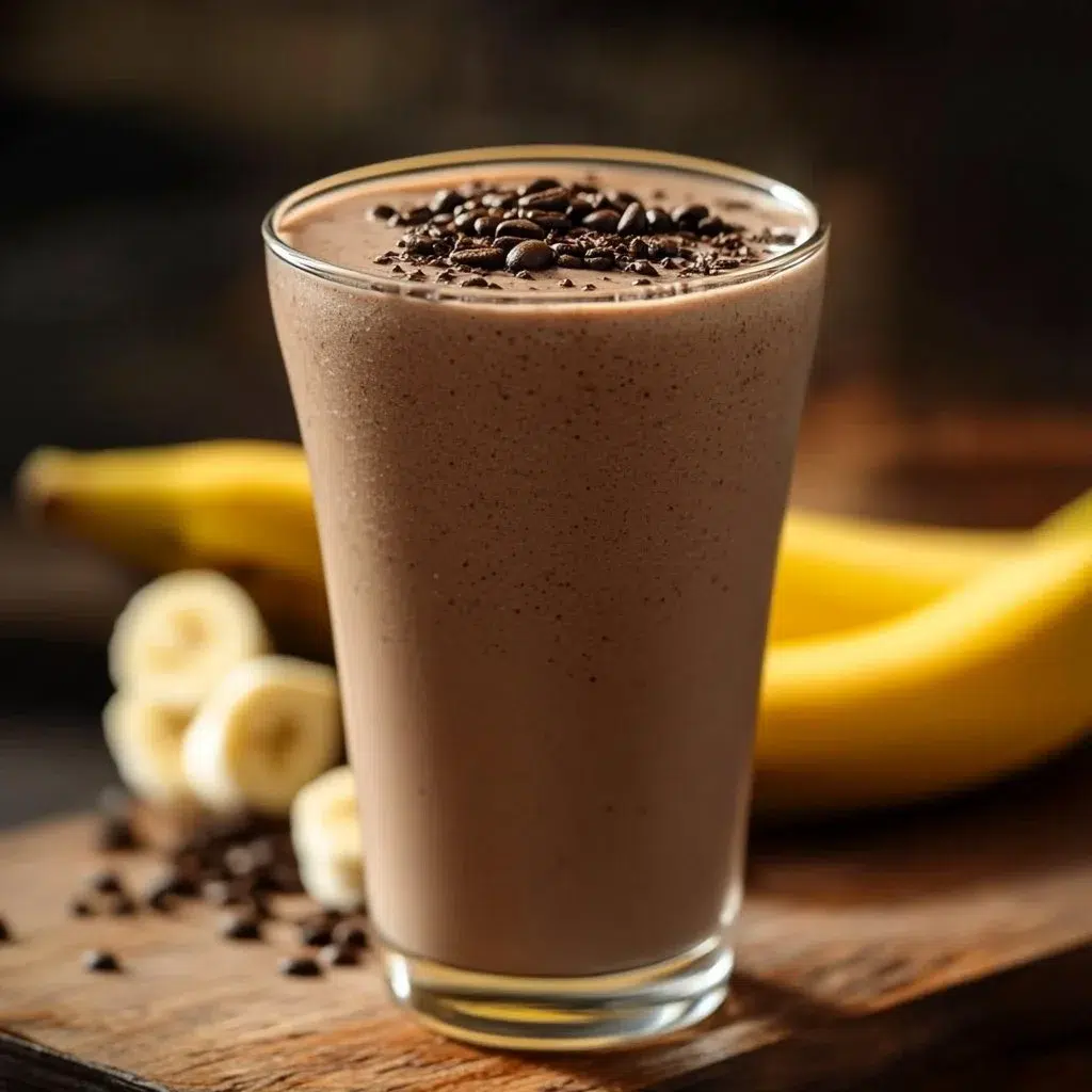 Mocha Coffee Protein Smoothie