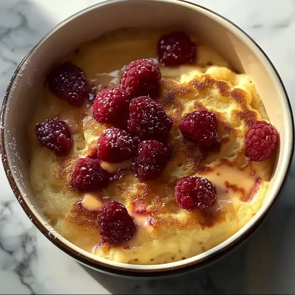 Single Serving Fluffy Baked Protein Pancake Bowls