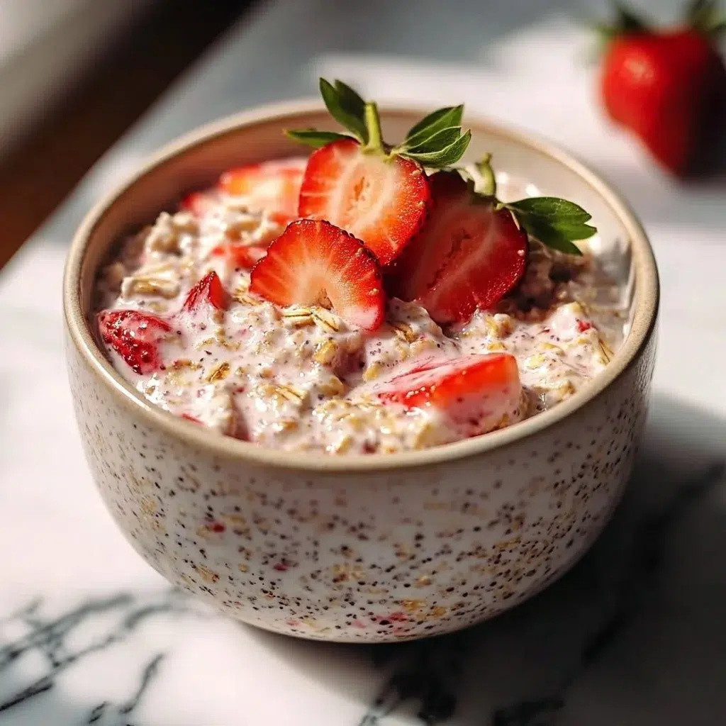 Strawberry Cream Oats