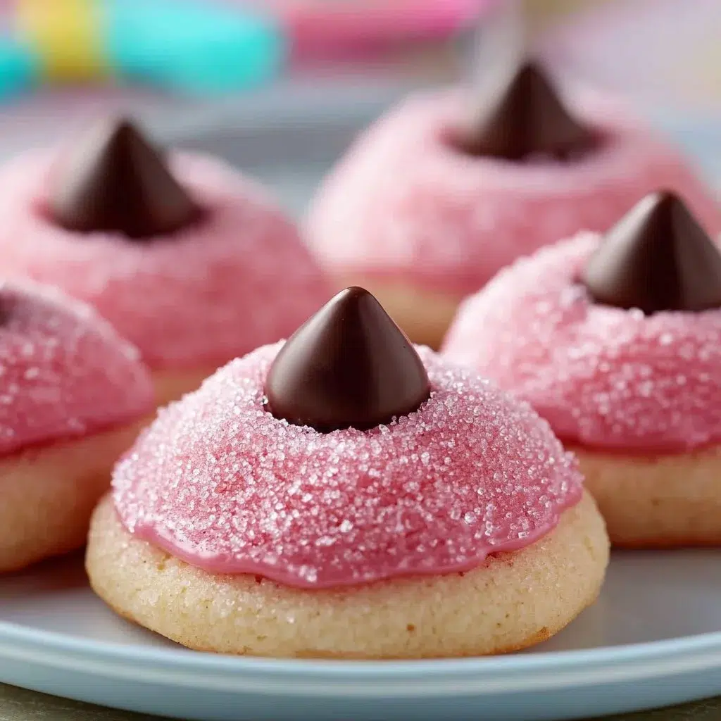 Strawberry Kiss Cookies