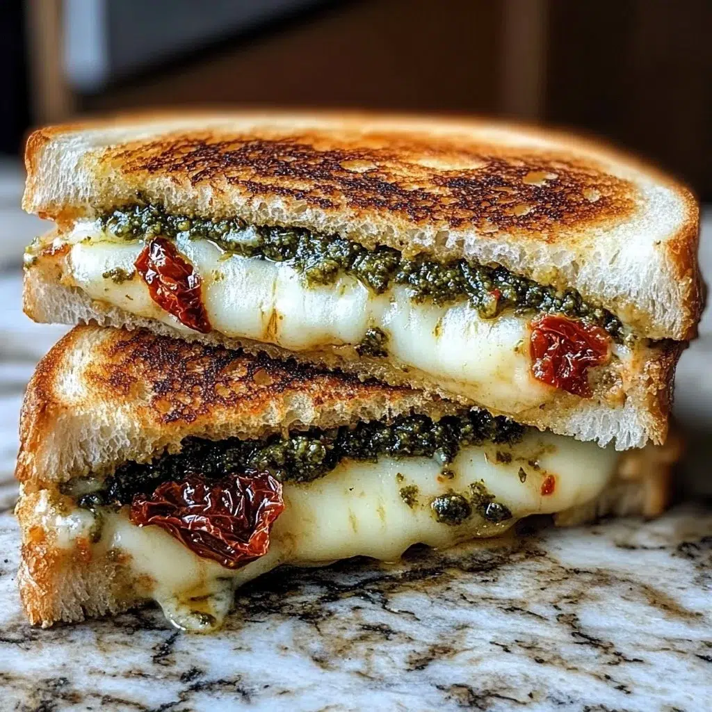 Sun-Dried Tomato Pesto Grilled Cheese: A Flavor Delight!