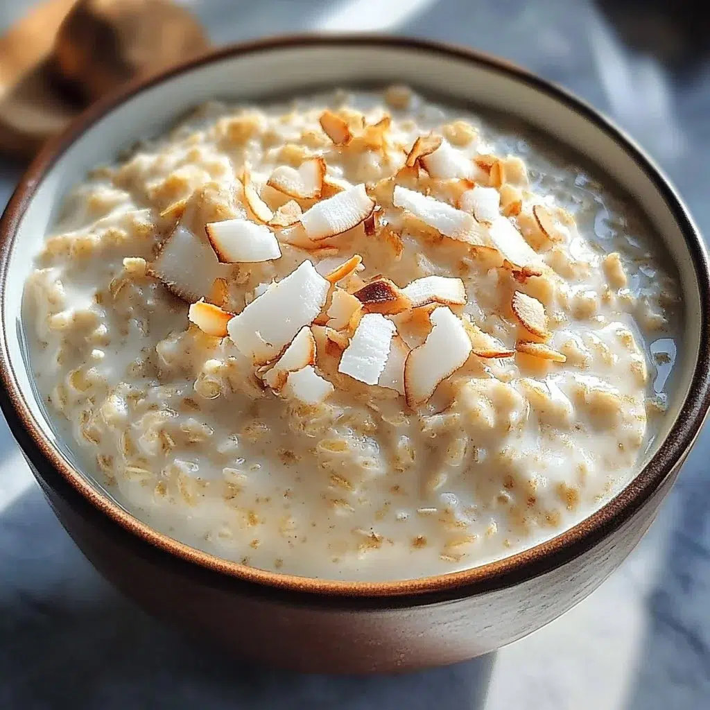 Tasty Coconut Cream Oats