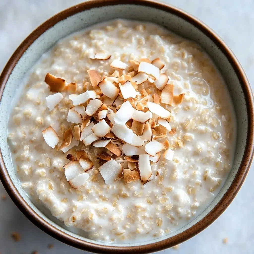 Tasty Coconut Cream Oats